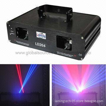 250mW RB Double Tunnel Fat Beam Laser Light, 1-year Guarantee, OEM and ODM Orders Welcomed